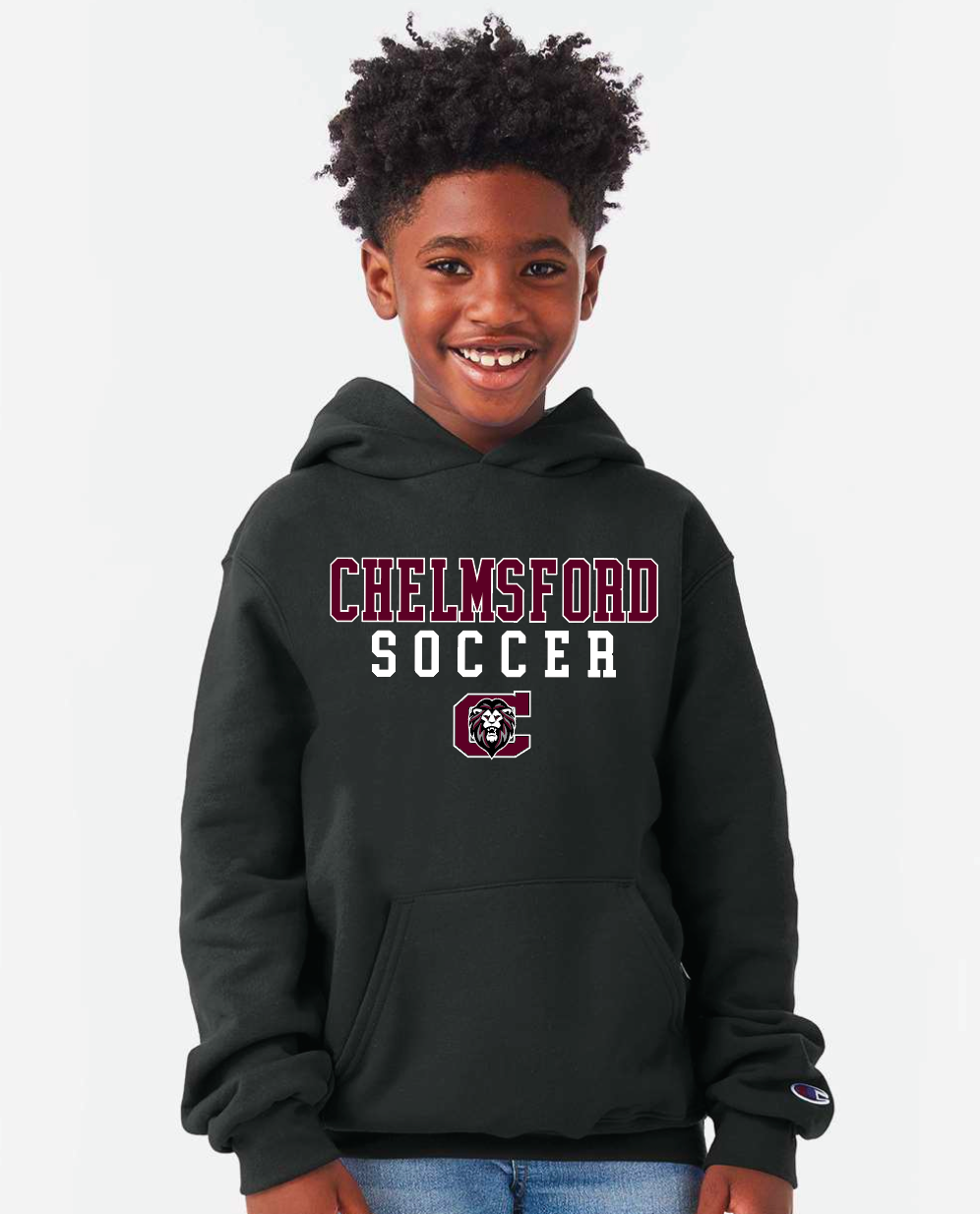 SOCCER Youth Hooded Sweatshirt