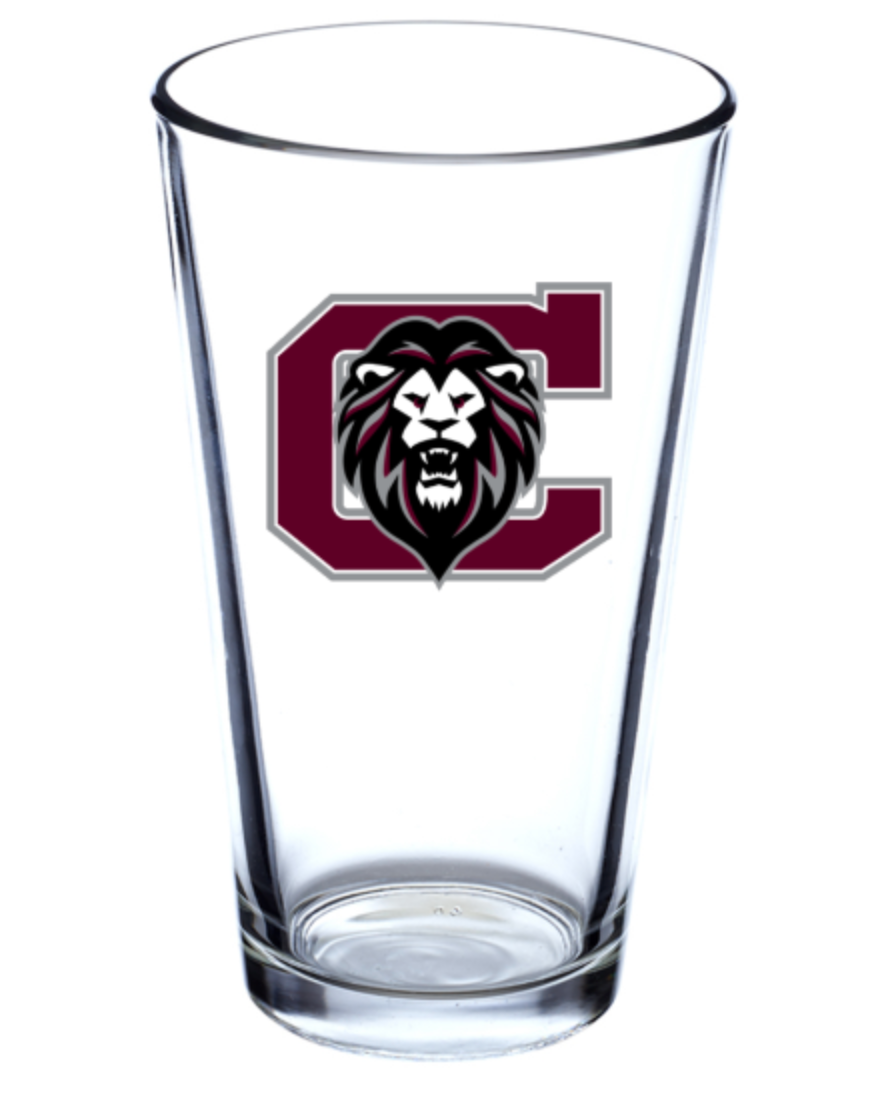 16oz Varsity Pint Glass