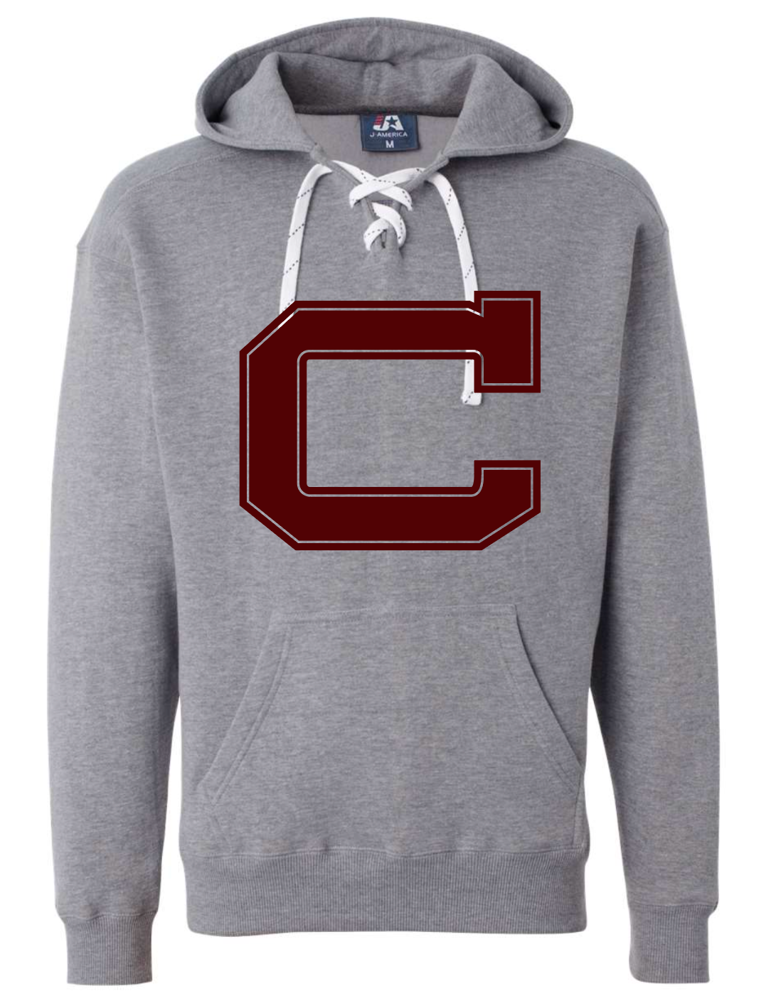 Laced C Hooded Sweatshirt