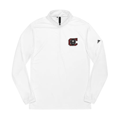 adidas® Quarter-Zip Pullover Embroidery
