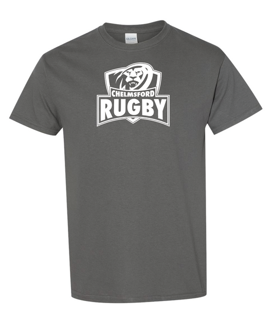 RUGBY CHARCOAL GREY Cotton T-Shirt