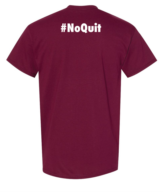 RUGBY MAROON Cotton T-Shirt