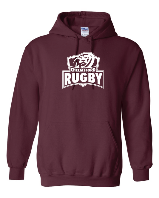 RUGBY MAROON Hooded Sweatshirt