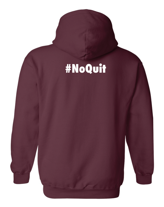 RUGBY MAROON Hooded Sweatshirt