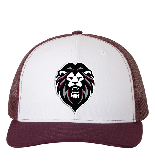 MAROON LION Trucker Hat
