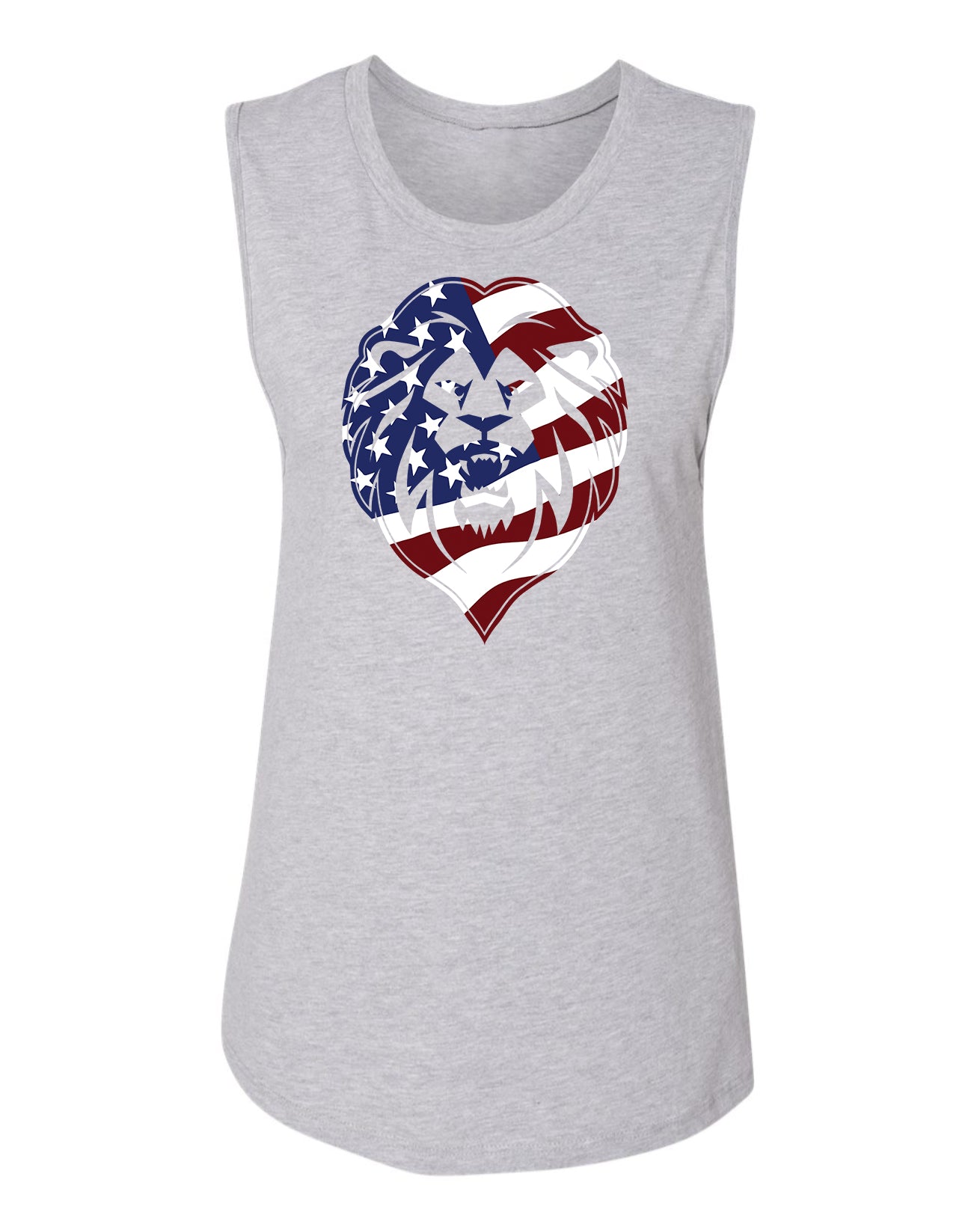 Women's Patriotic Lioness Tank